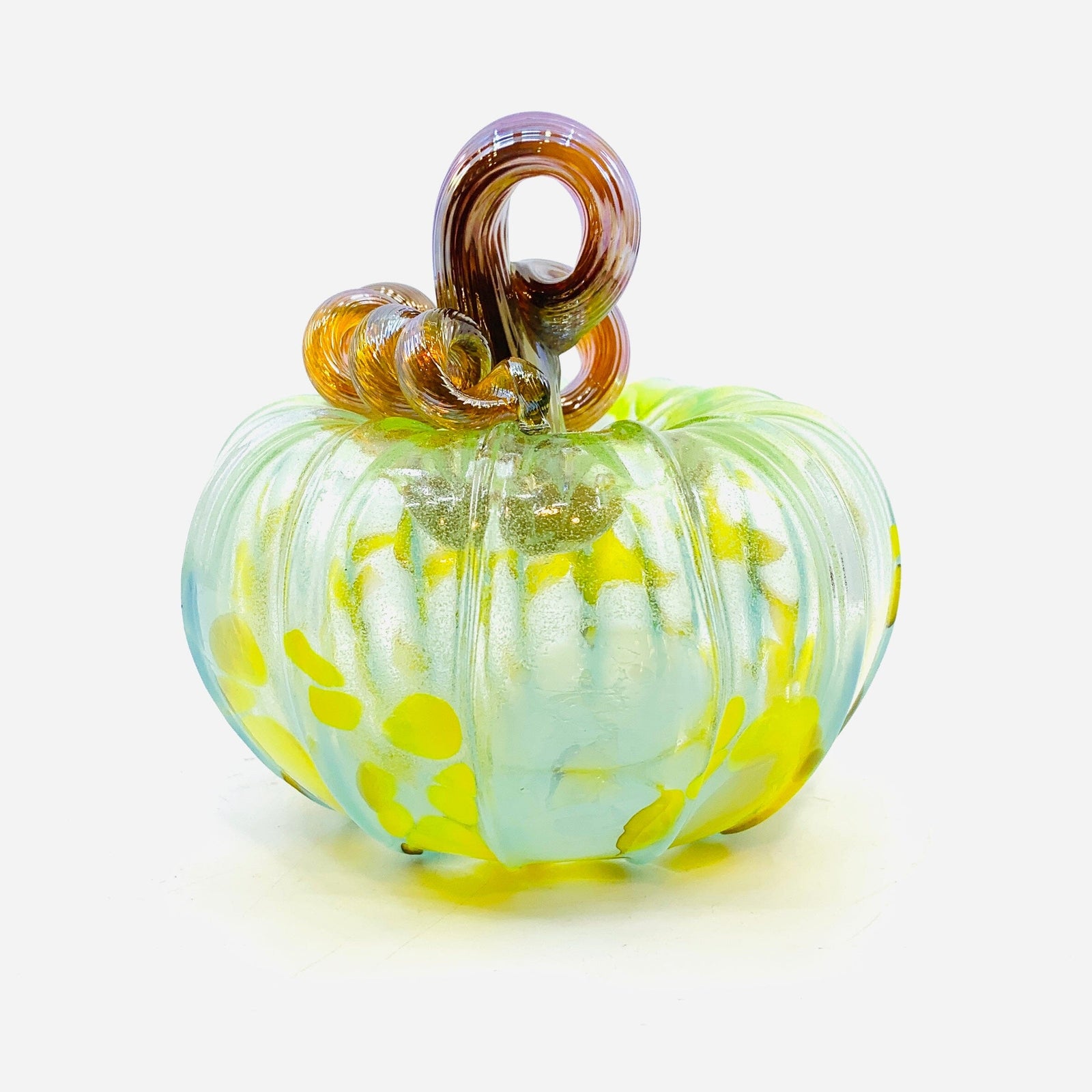 Daily Pumpkin 3678 Fall Squat Gabby Luke Adams Glass Blowing Studio 
