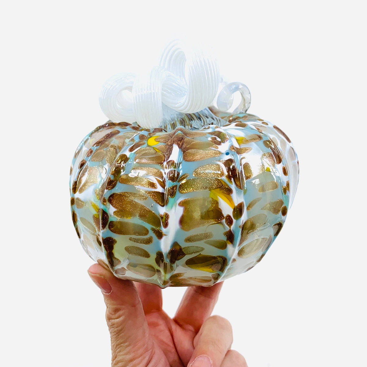 Daily Pumpkin 1772 Oops Squat Gabby Luke Adams Glass Blowing Studio 
