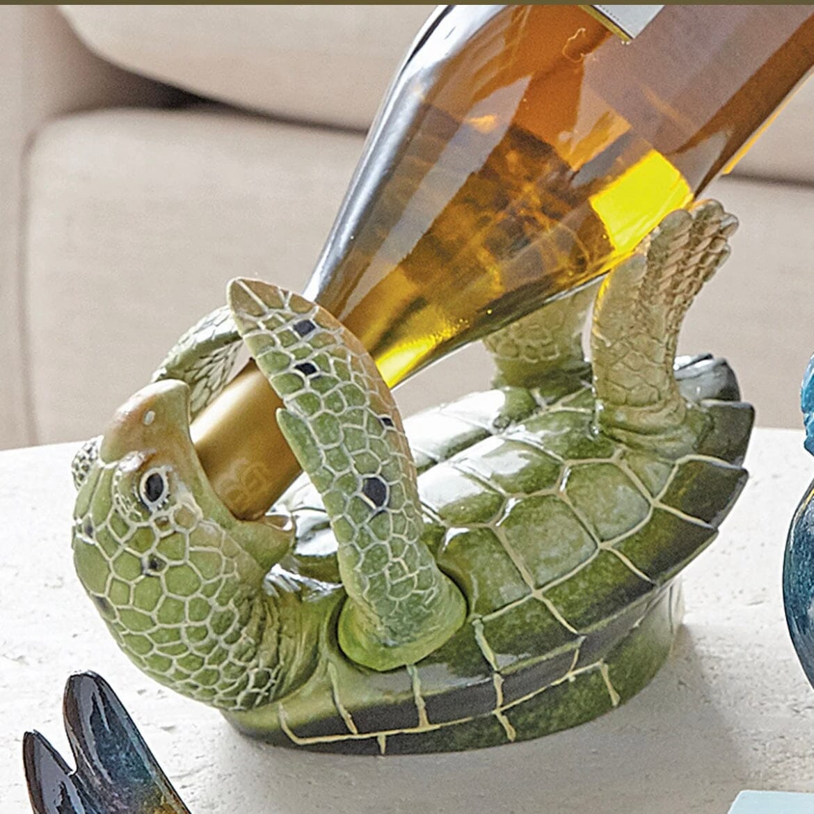 Turtle Wine Bottle Holder Chesapeake Bay 