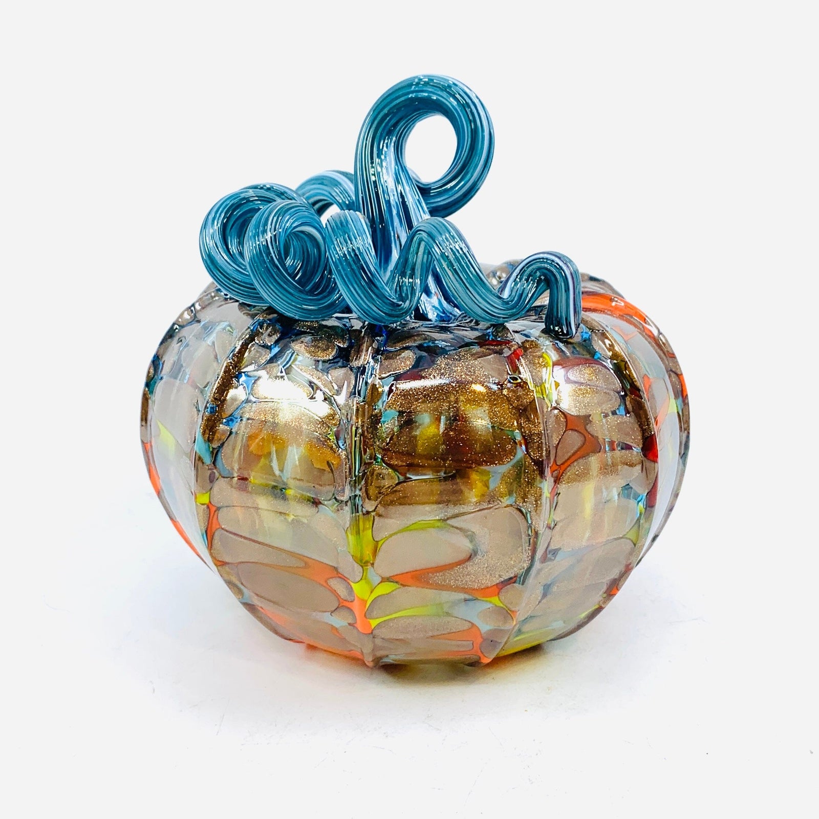 Daily Pumpkin 969 Squat Gabby Luke Adams Glass Blowing Studio 