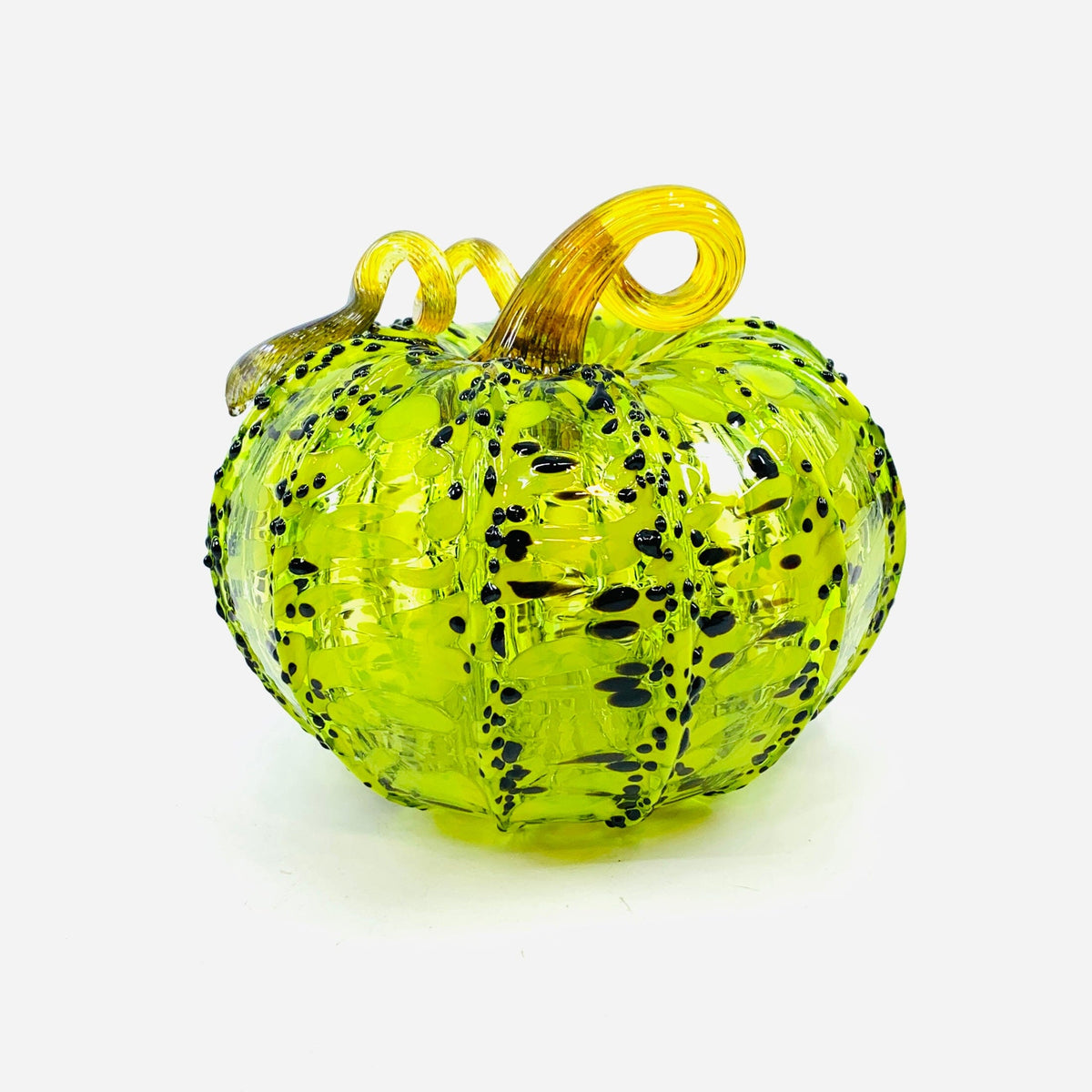 Daily Pumpkin 3918 Fall Squat Gabby Luke Adams Glass Blowing Studio 