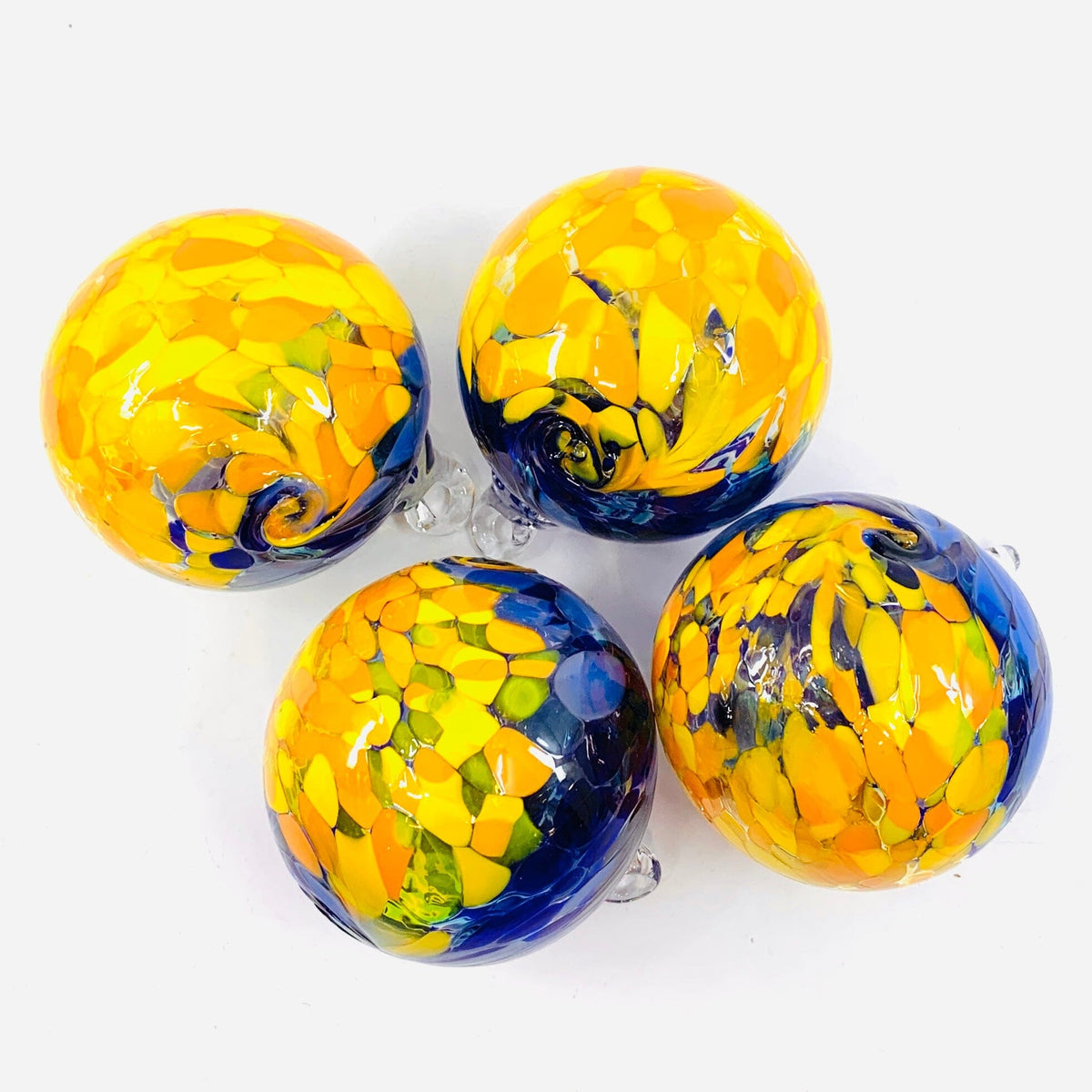 Mini Ornament, Starry Night Ornament Luke Adams Glass Blowing Studio 