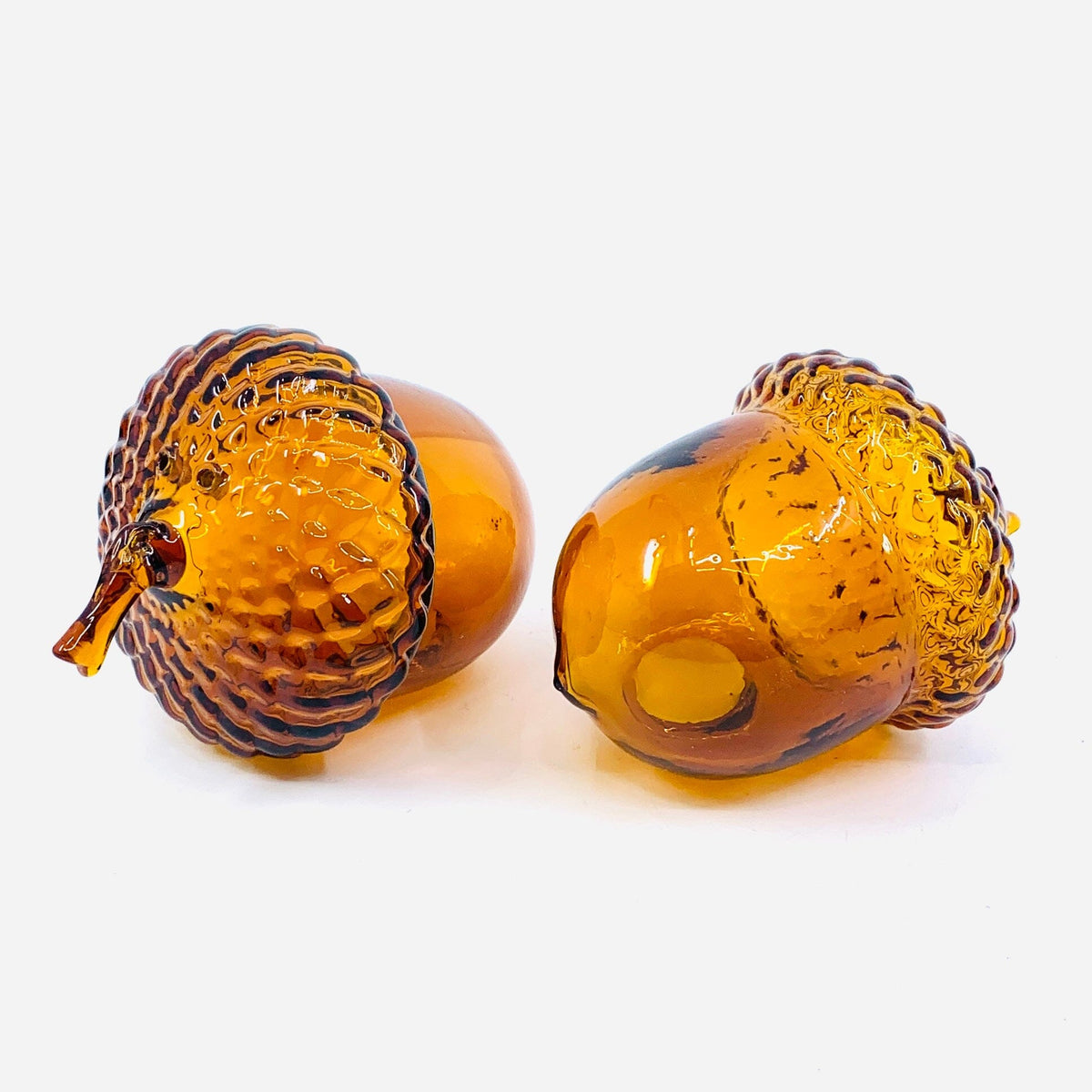 Glass Acorn Salt and Pepper Shakers Decor Gift Essentials 