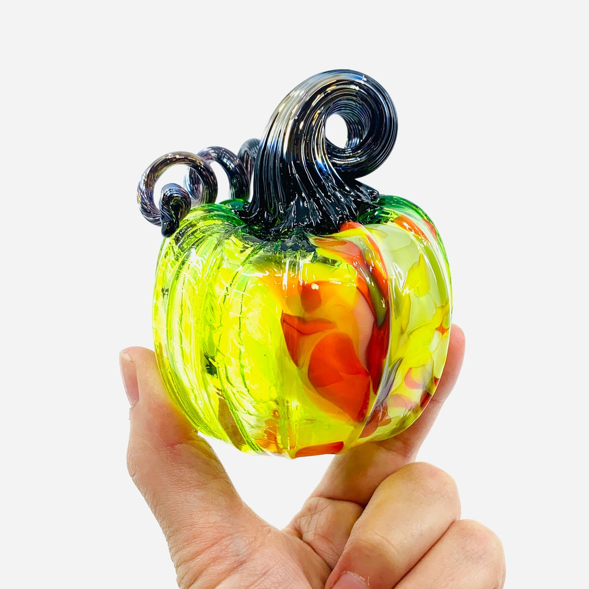 Daily Pumpkin 3467 Mini Gabby Luke Adams Glass Blowing Studio 