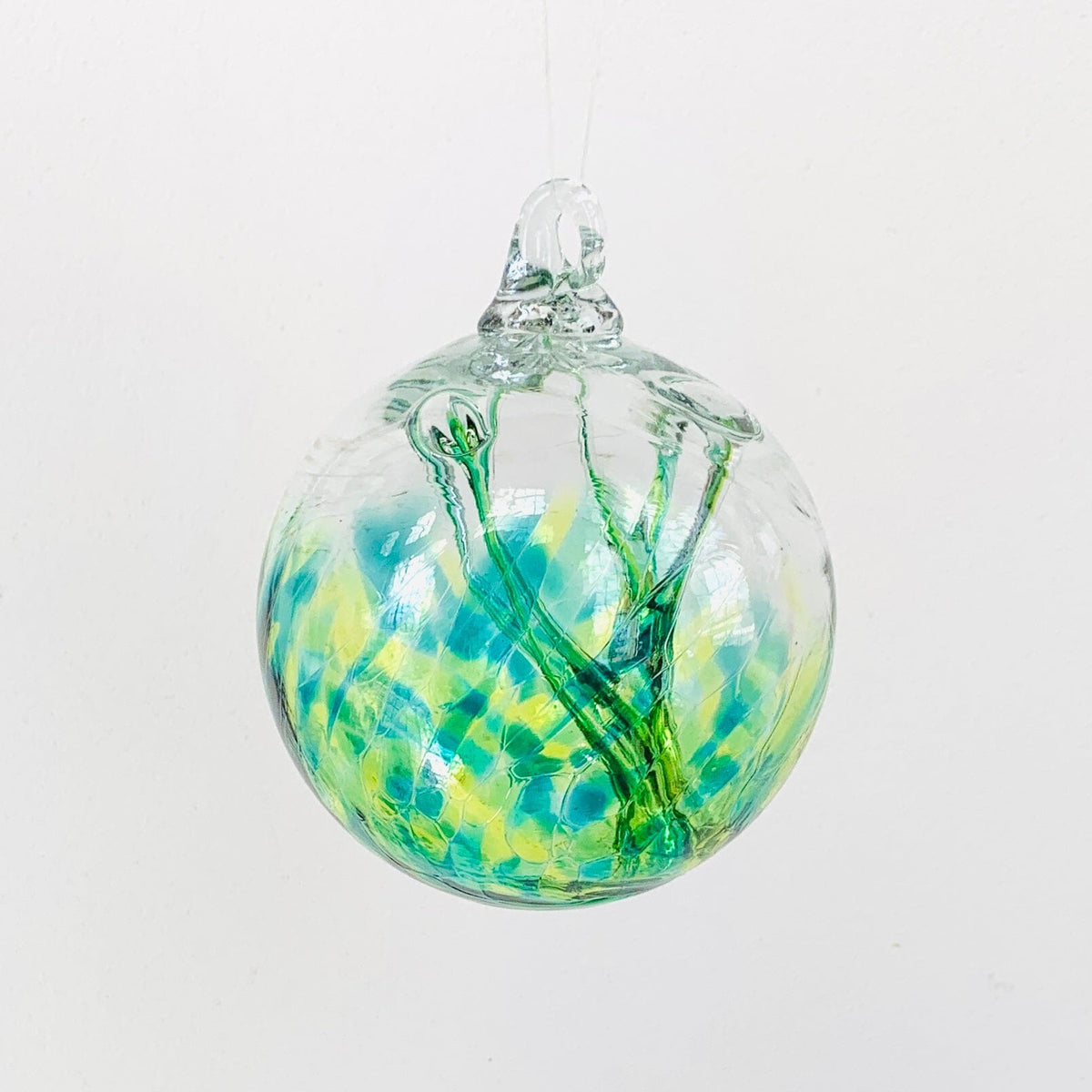 Daily 5” Wishball 3657 Gabby Luke Adams Glass Blowing Studio 