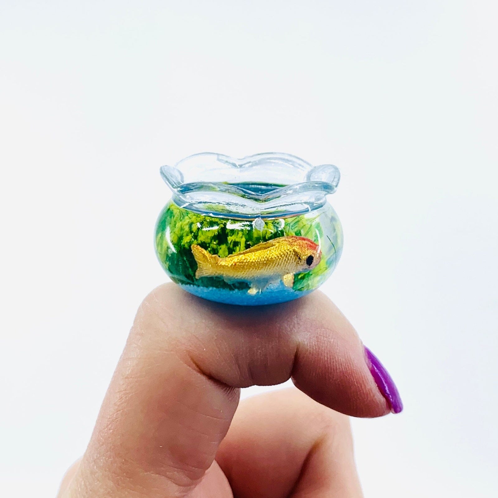 Tiny Fish Bowl Miniature - 