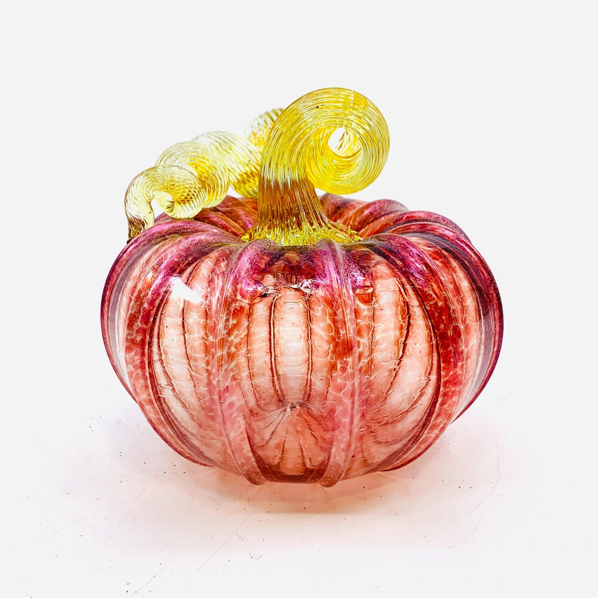 Daily Pumpkin 3875 Fall Shimmer Squat Gabby Luke Adams Glass Blowing Studio 