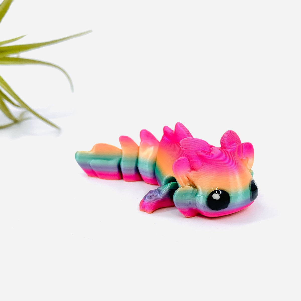 3D-Print Animals, Baby Axolotl - 37 LUZ CUSTOM DESIGN 