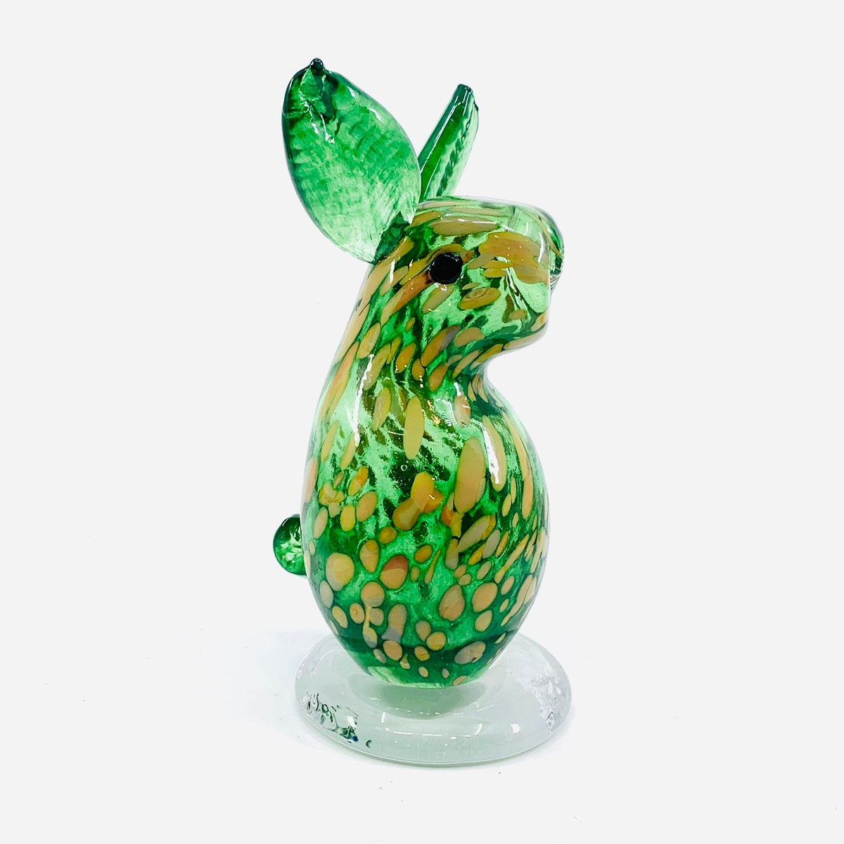 Daily Bunny 41 - Parsley Gabby Luke Adams Glass Blowing Studio 