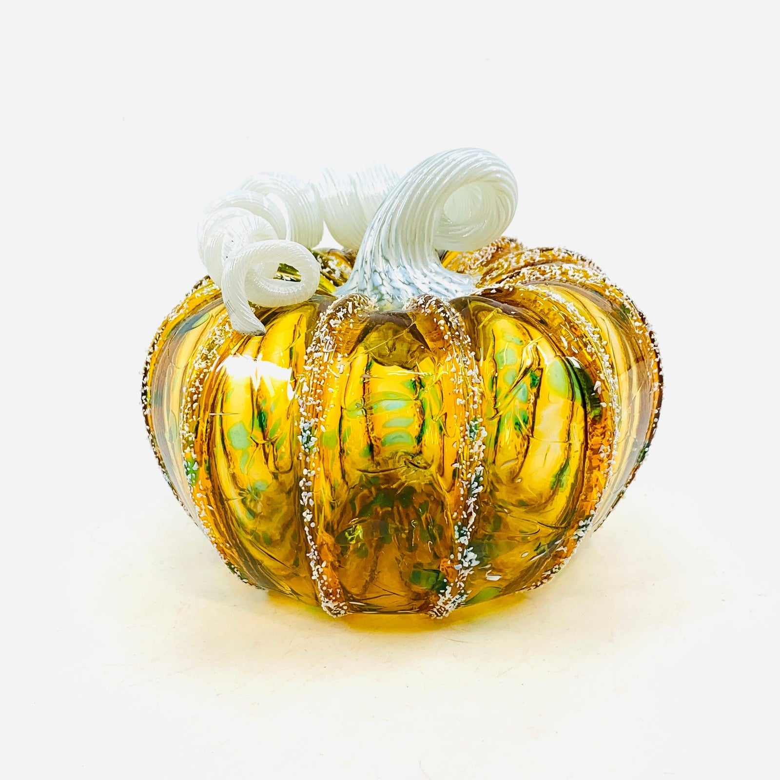 Daily Pumpkin 2002 Squat Gabby Luke Adams Glass Blowing Studio 