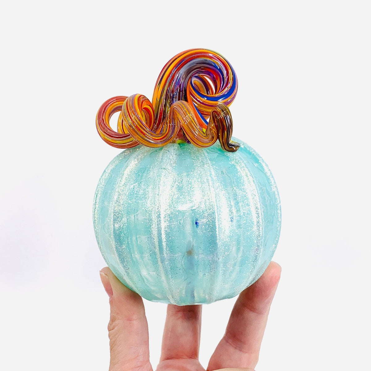 Daily Pumpkin 1724 Mini Gabby Luke Adams Glass Blowing Studio 