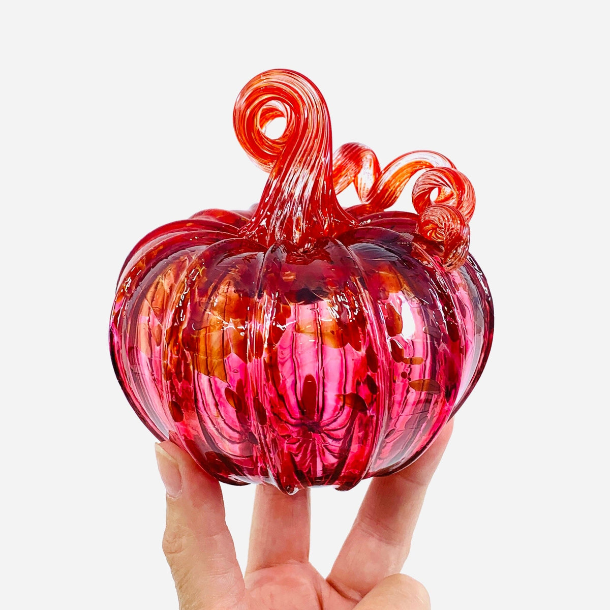 Daily Pumpkin 2530 Squat Gabby Luke Adams Glass Blowing Studio 