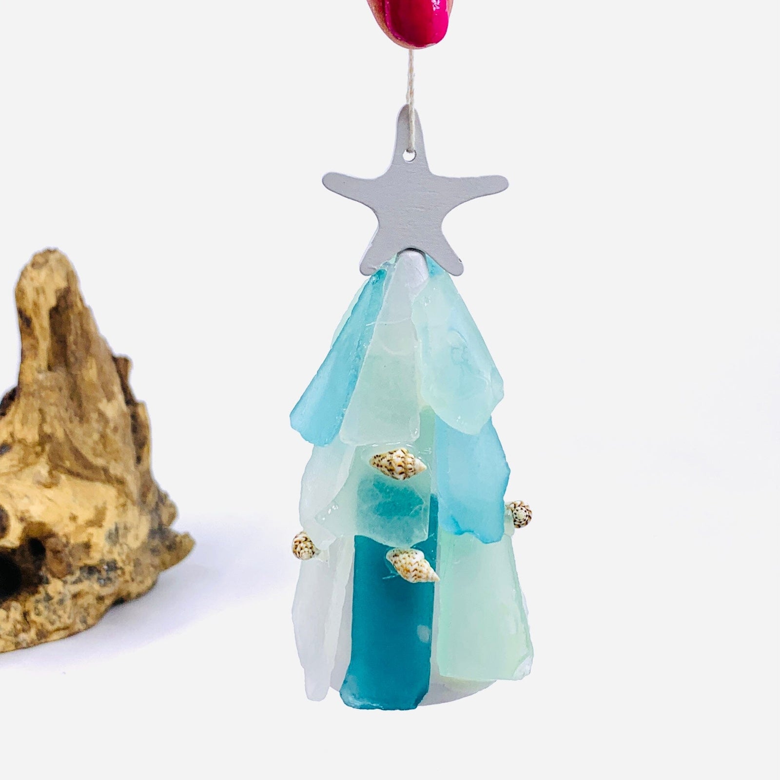 Sea Glass Tree Ornament Chesapeake Bay 