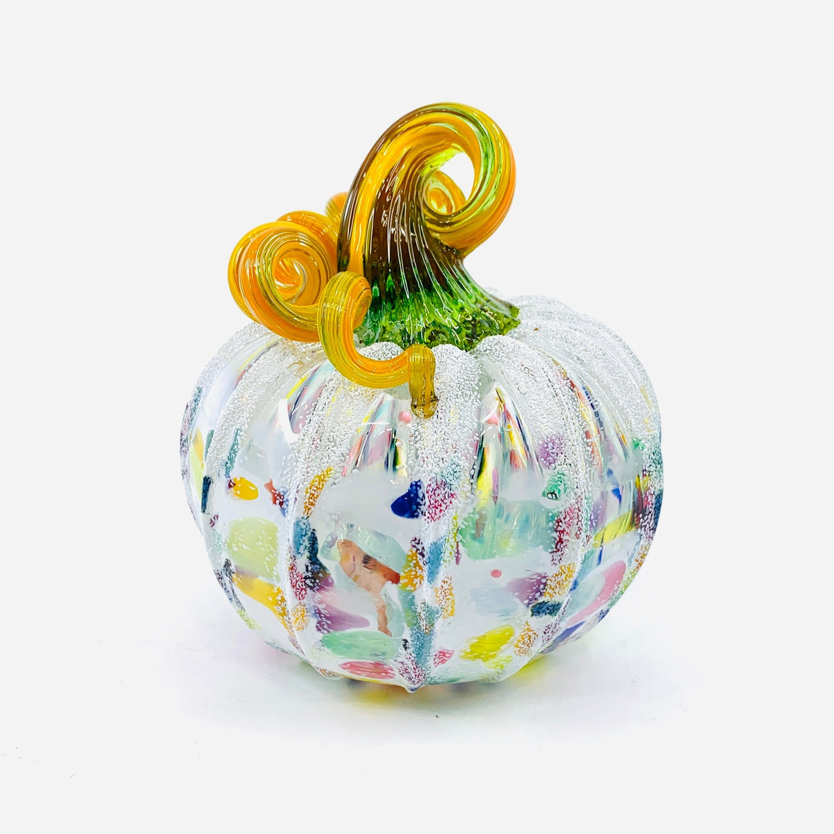 Daily Pumpkin 3764 Squat Gabby Luke Adams Glass Blowing Studio 