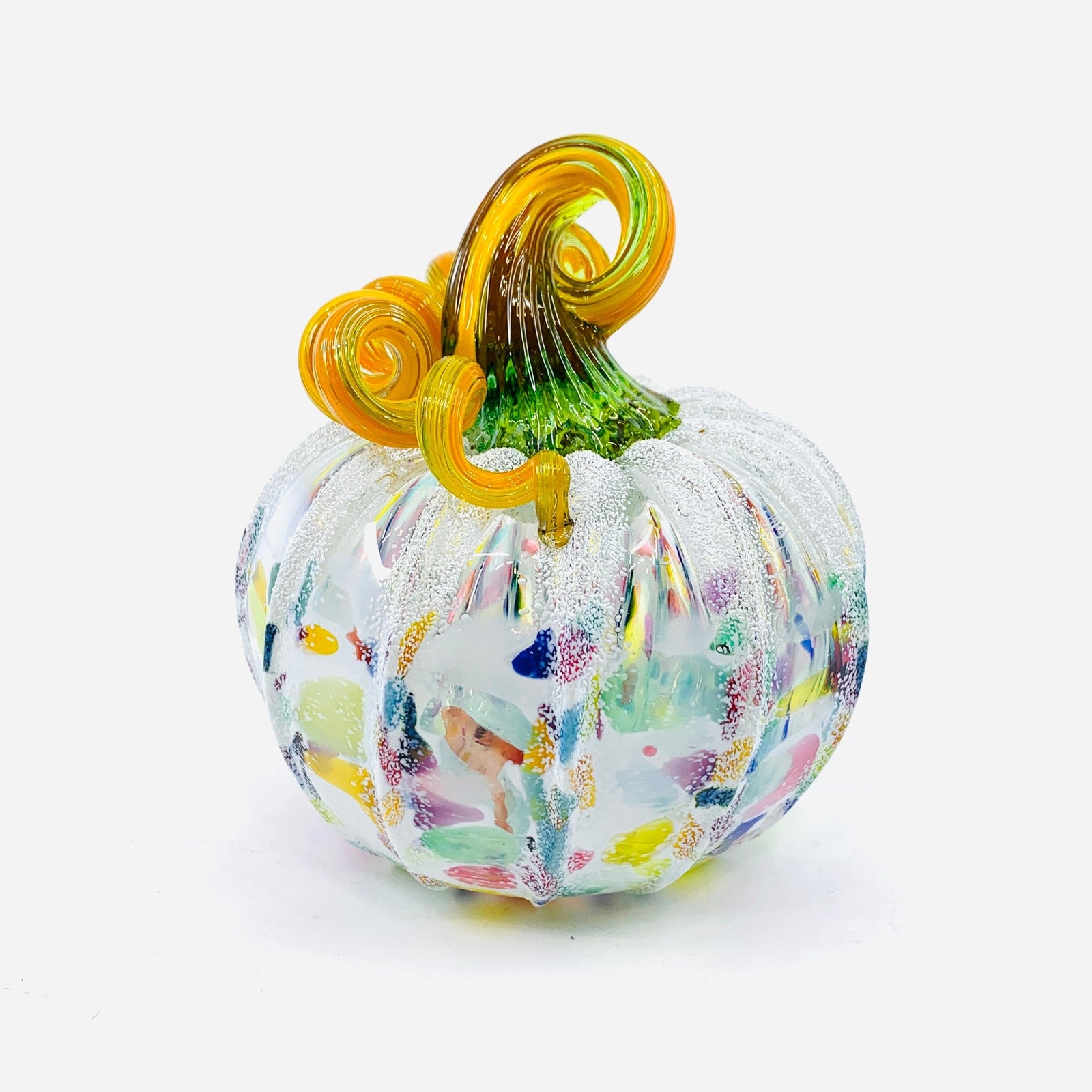 Daily Pumpkin 3764 Squat Gabby Luke Adams Glass Blowing Studio 