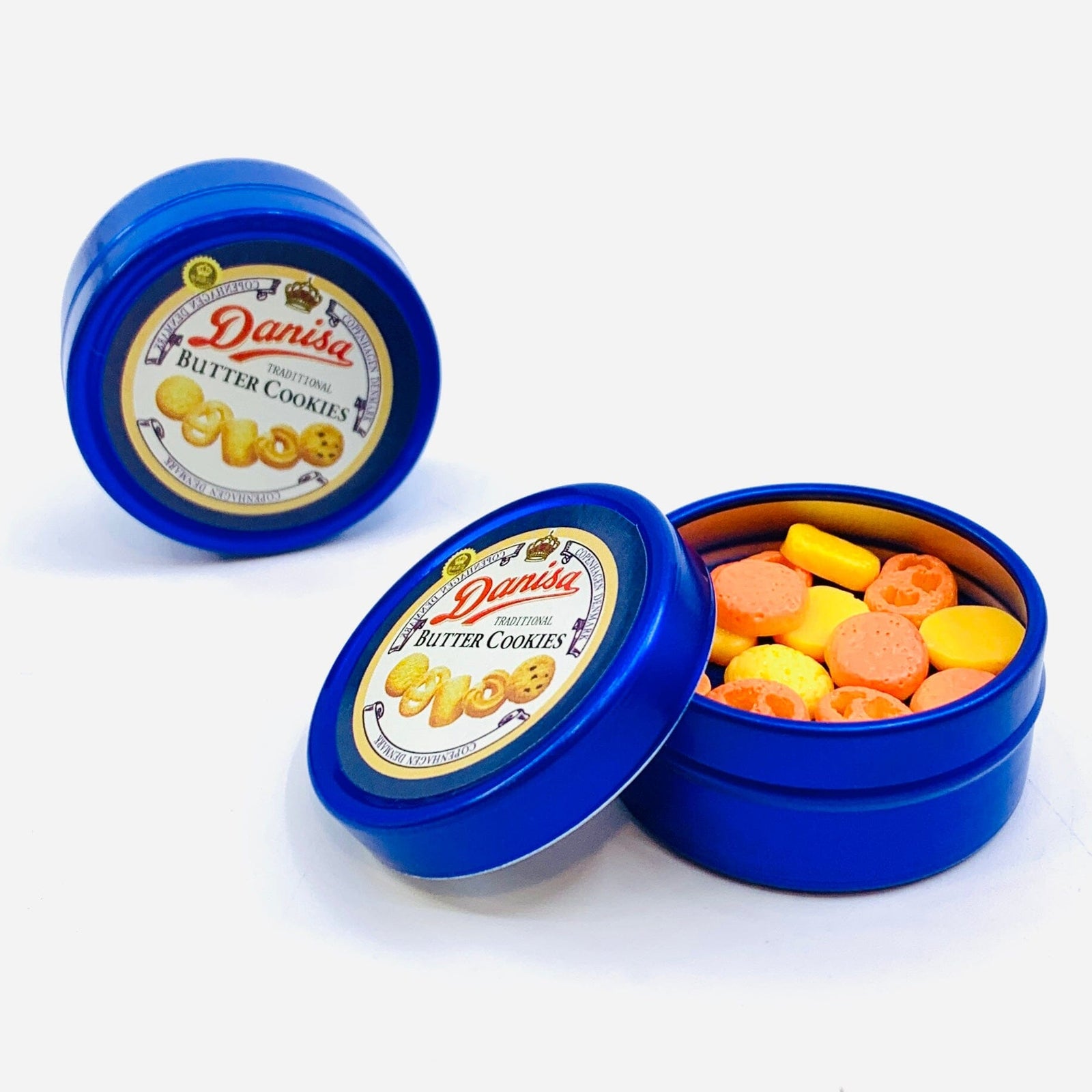 Tiniest Tin of Danish Cookies Miniature - 