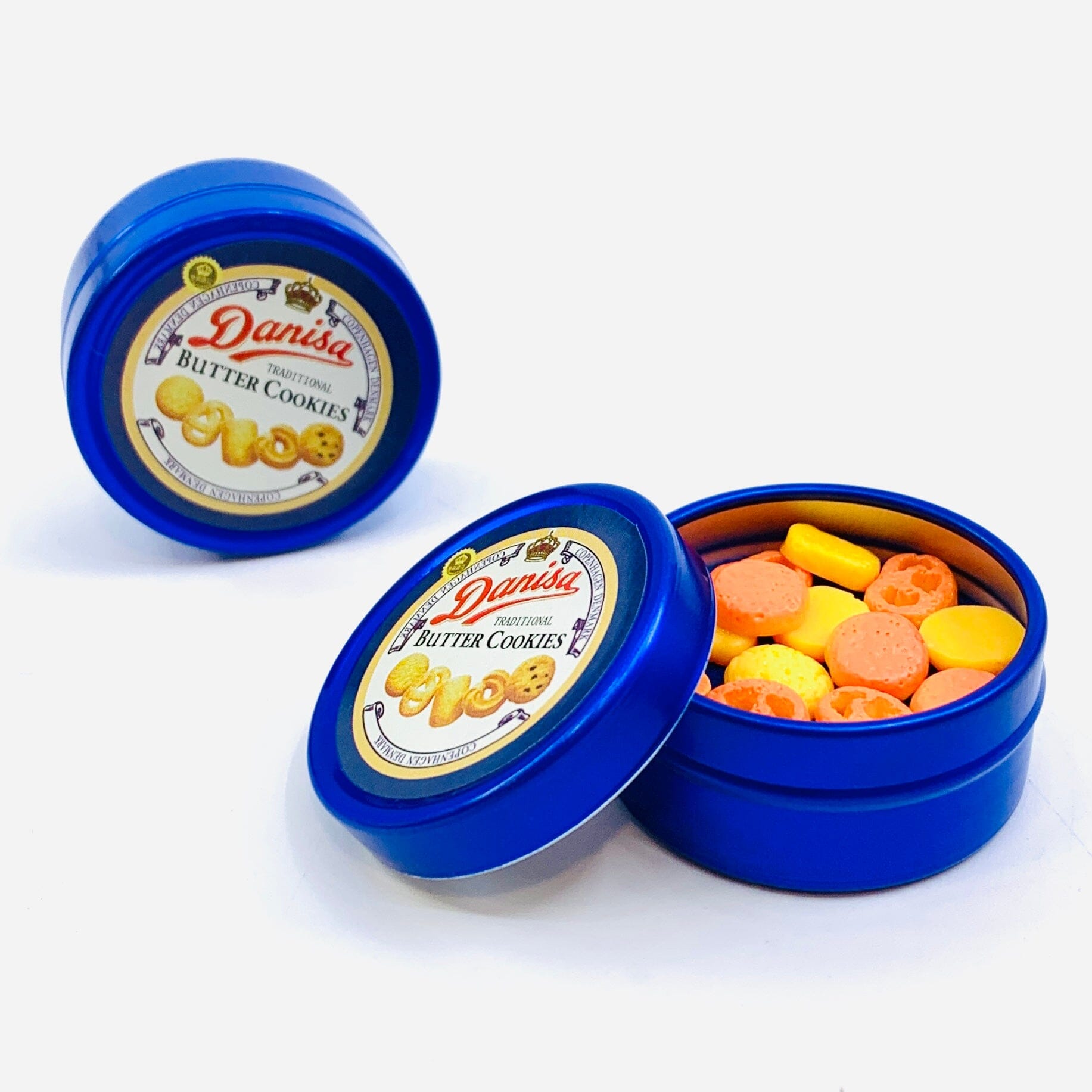 Tiniest Tin of Danish Cookies Miniature - 