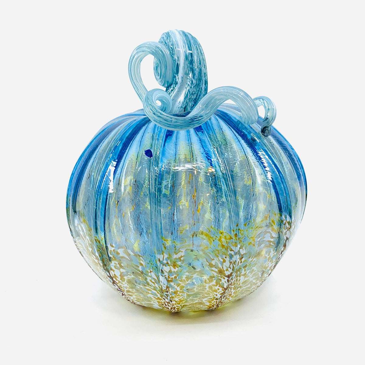 Daily Pumpkin 258 Large Gabby Luke Adams Glass Blowing Studio 