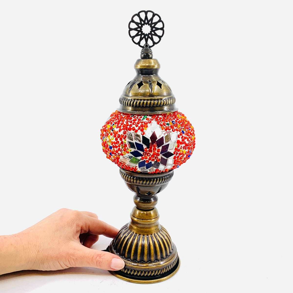 Turkish Mosaic Lamp, 21 Decor Natto USA 