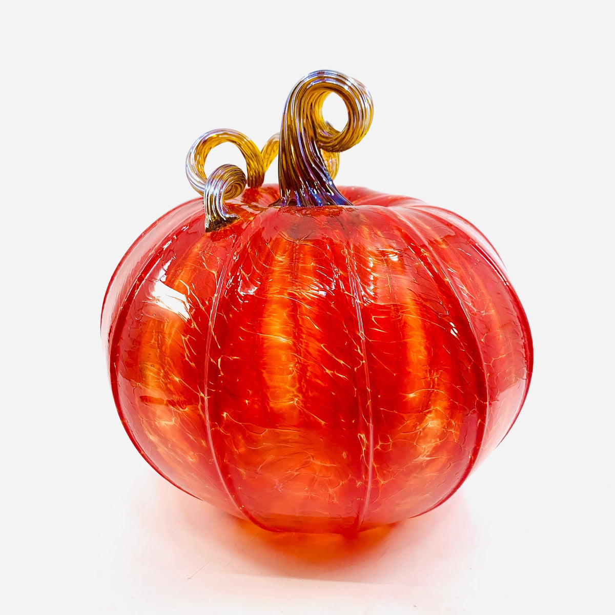 Daily Pumpkin 632 Large Daily Pumpkin Luke Adams Glass Blowing Studio 