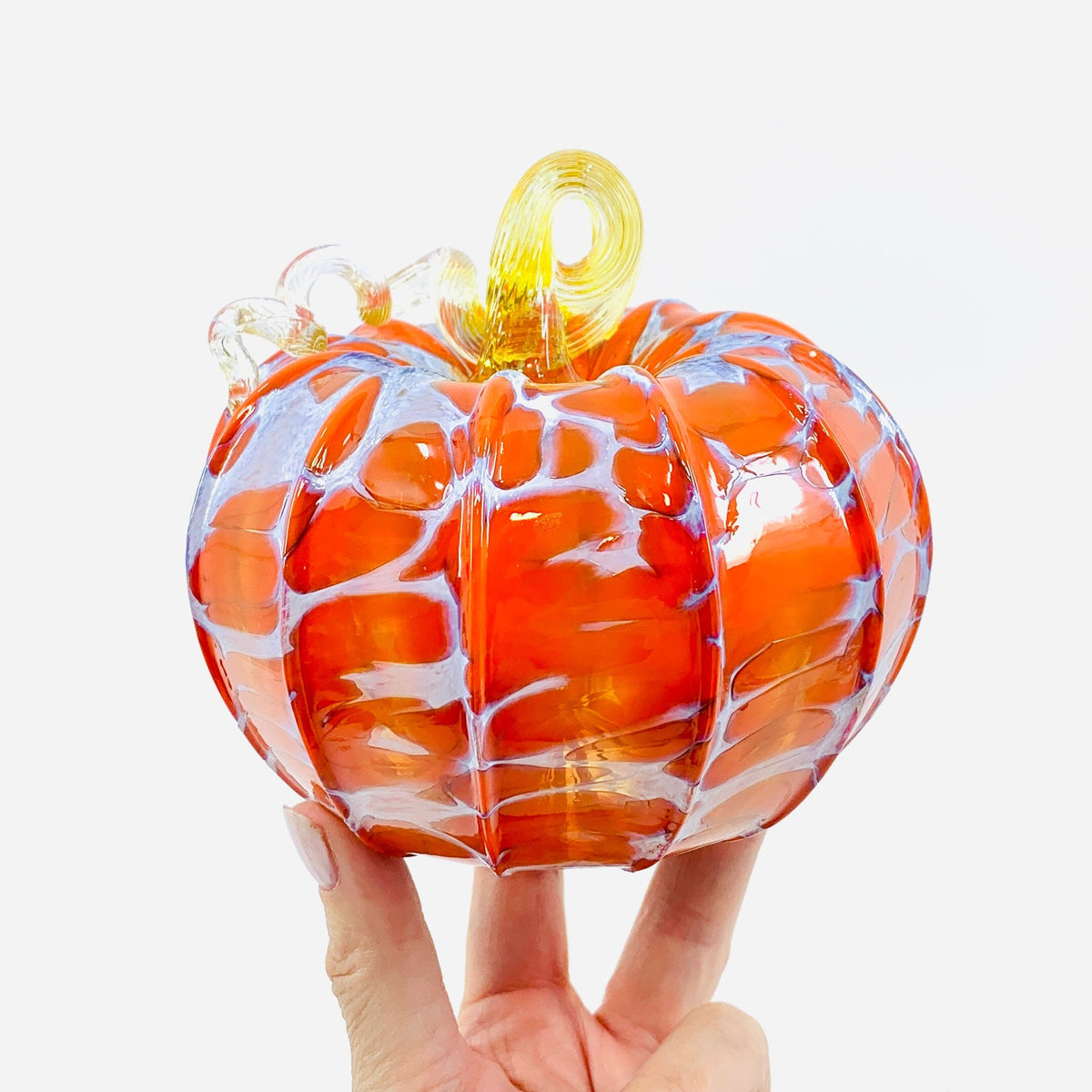 Daily Pumpkin 507 Fall Squat Daily Pumpkin Luke Adams Glass Blowing Studio 