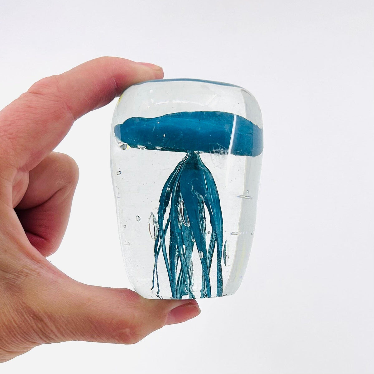 Bright Jellyfish Paperweight 16, Aqua Decor Chesapeake Bay 