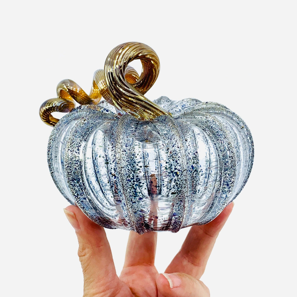 Daily Pumpkin 2965 Squat Gabby Luke Adams Glass Blowing Studio 