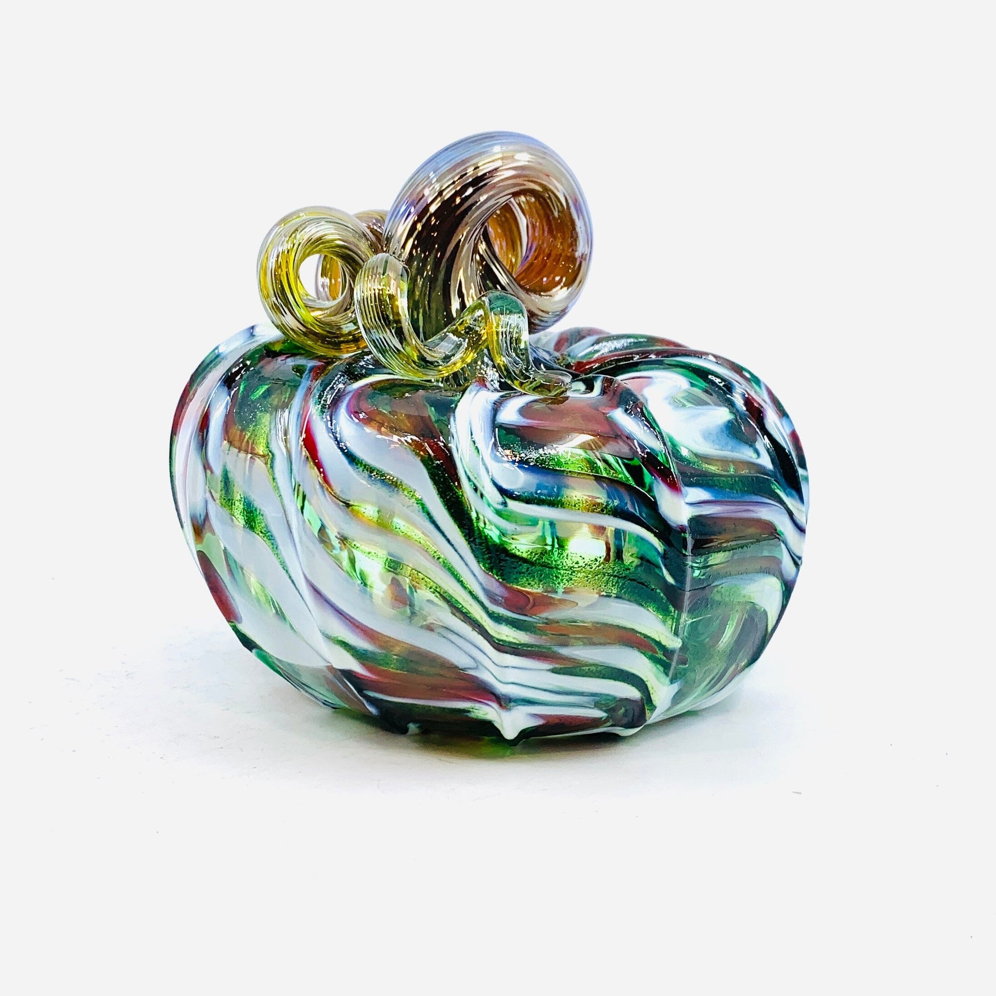 Daily Pumpkin 1962 “Practice” Squat Gabby Luke Adams Glass Blowing Studio 