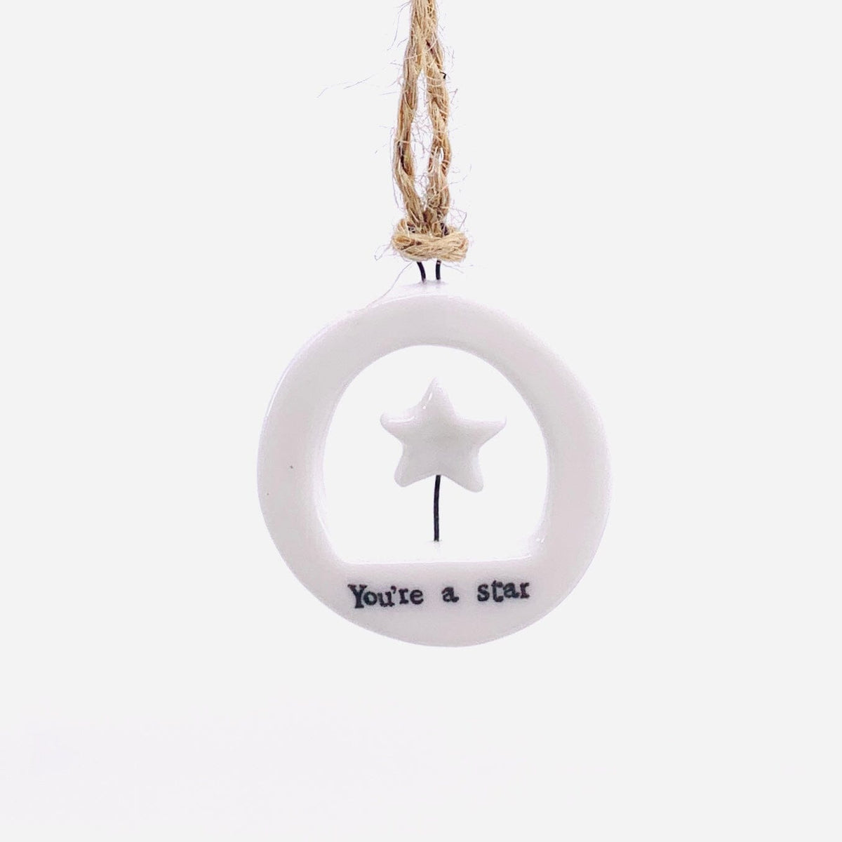 Porcelain Ornament, You’re a Star Ornament Two&#39;s Company 