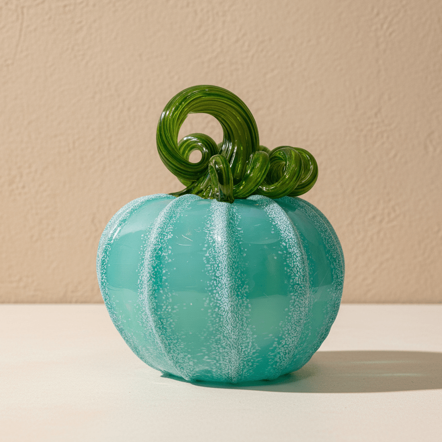 Daily Pumpkin 3828 Squat Gabby Luke Adams Glass Blowing Studio 