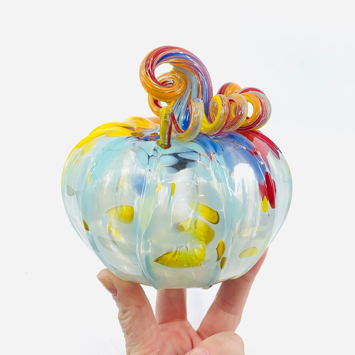 Daily Pumpkin 3256 Squat Gabby Luke Adams Glass Blowing Studio 