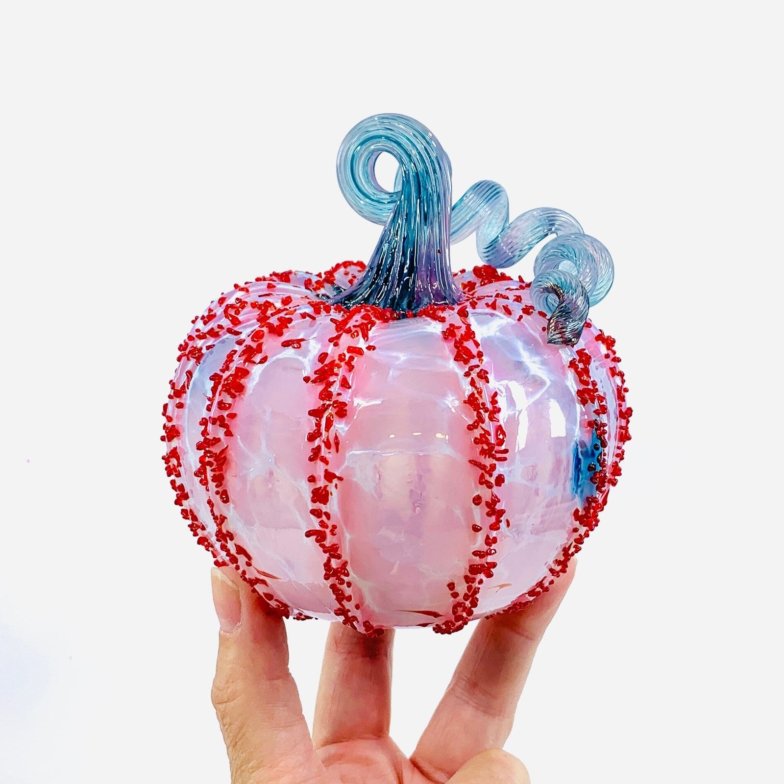Daily Pumpkin 2550 Squat Gabby Luke Adams Glass Blowing Studio 