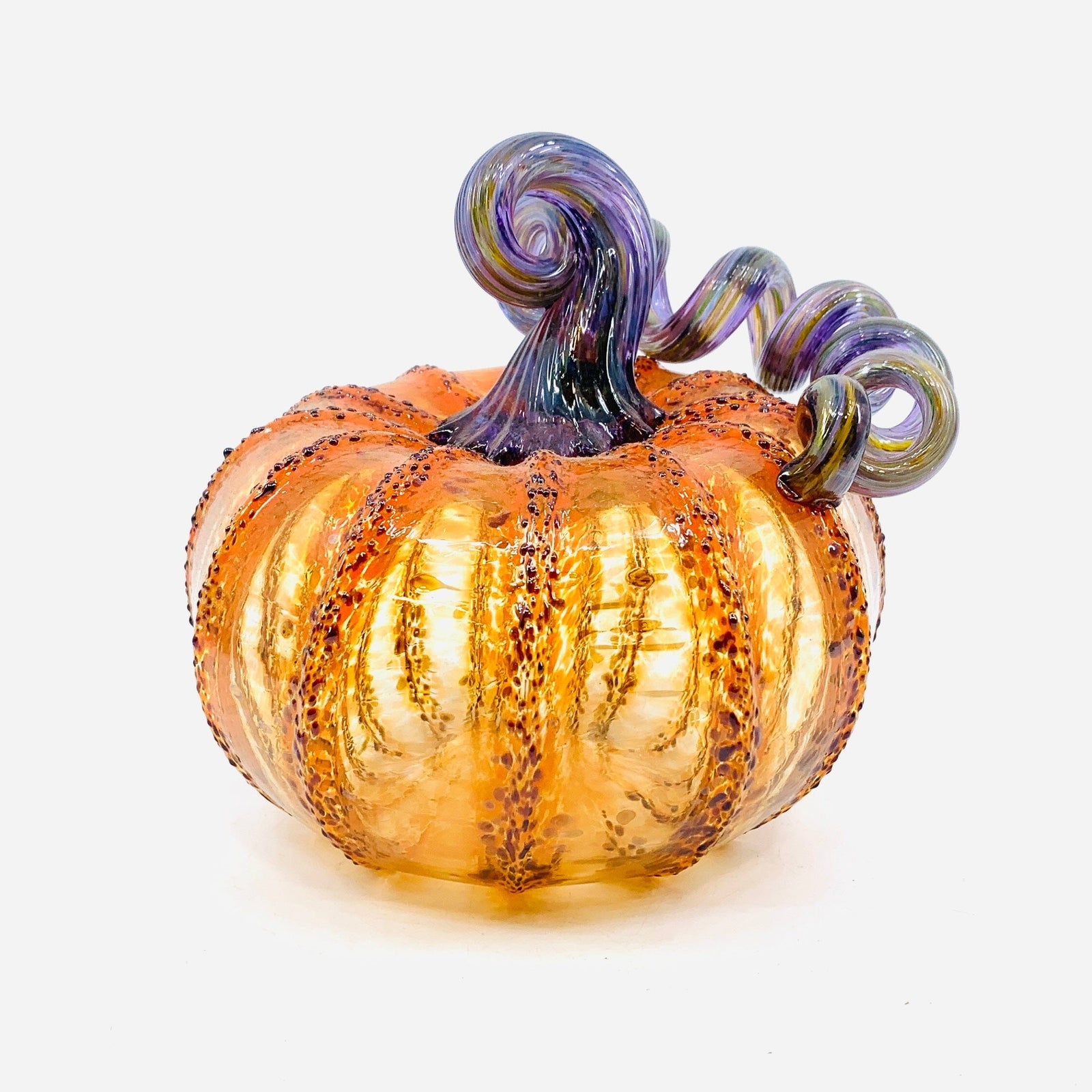 Daily Pumpkin 1465 Squat Gabby Luke Adams Glass Blowing Studio 