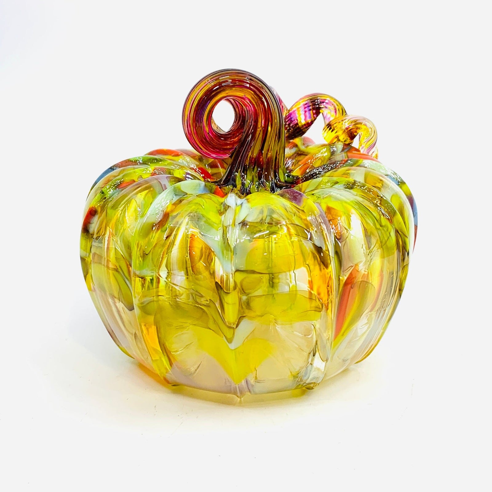 Daily Pumpkin 2814 Squat Gabby Luke Adams Glass Blowing Studio 
