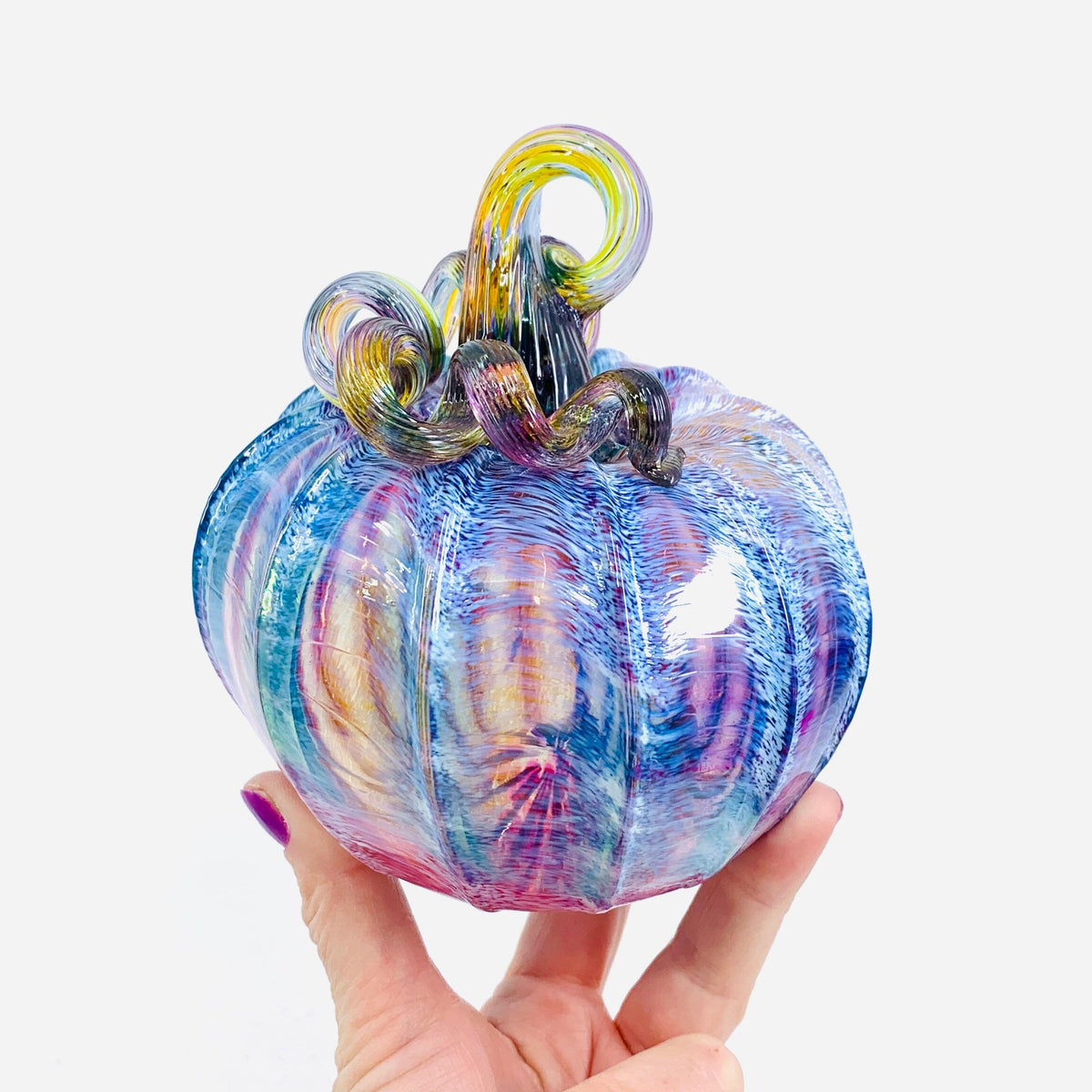 Daily Pumpkin 3054 Squat Gabby Luke Adams Glass Blowing Studio 