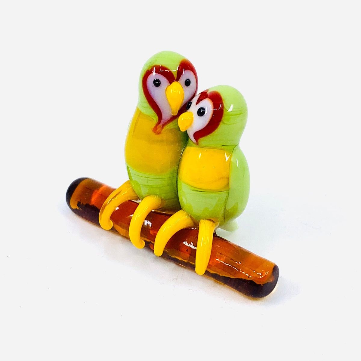 Glass Love Birds Miniature - 