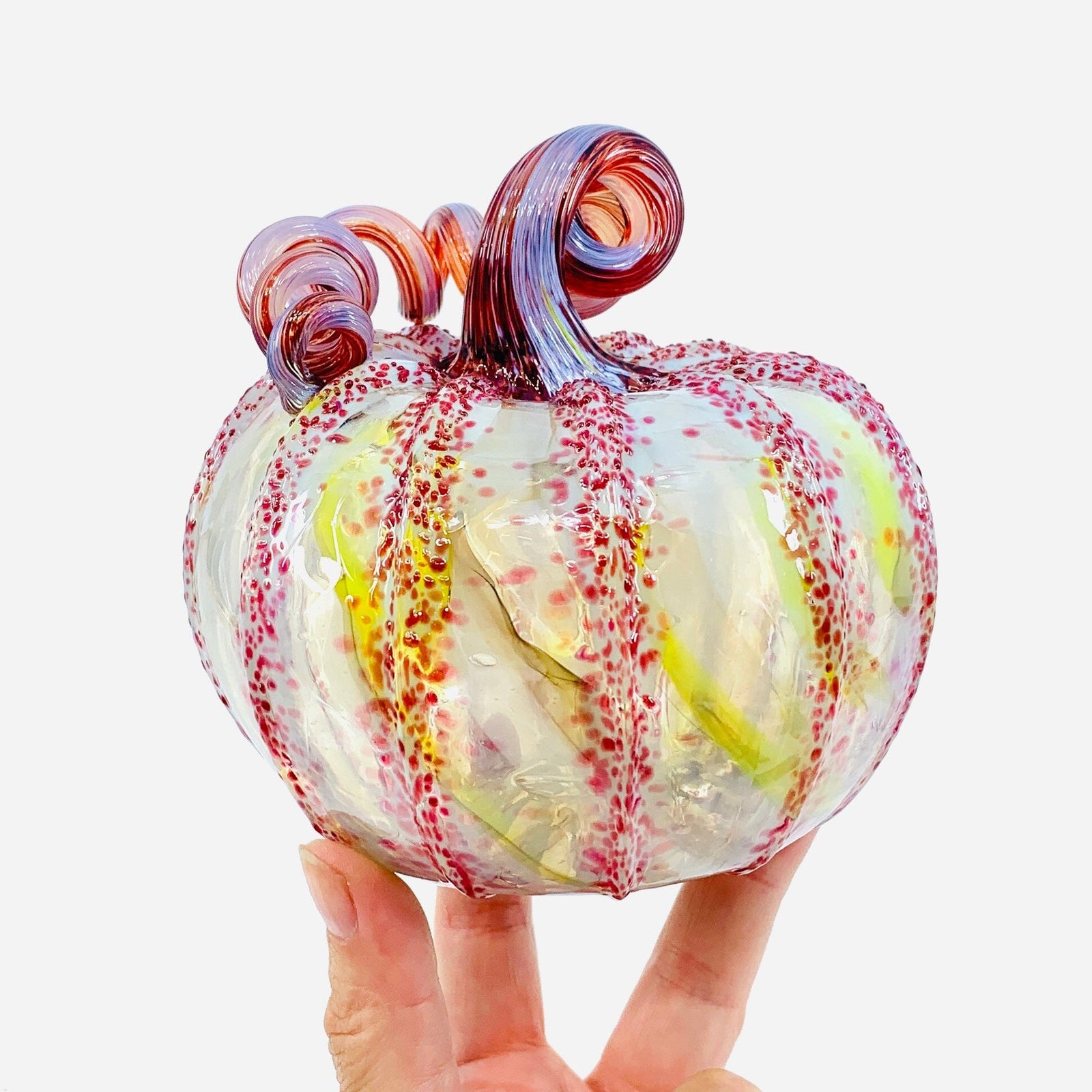 Daily Pumpkin 2342 Squat Gabby Luke Adams Glass Blowing Studio 
