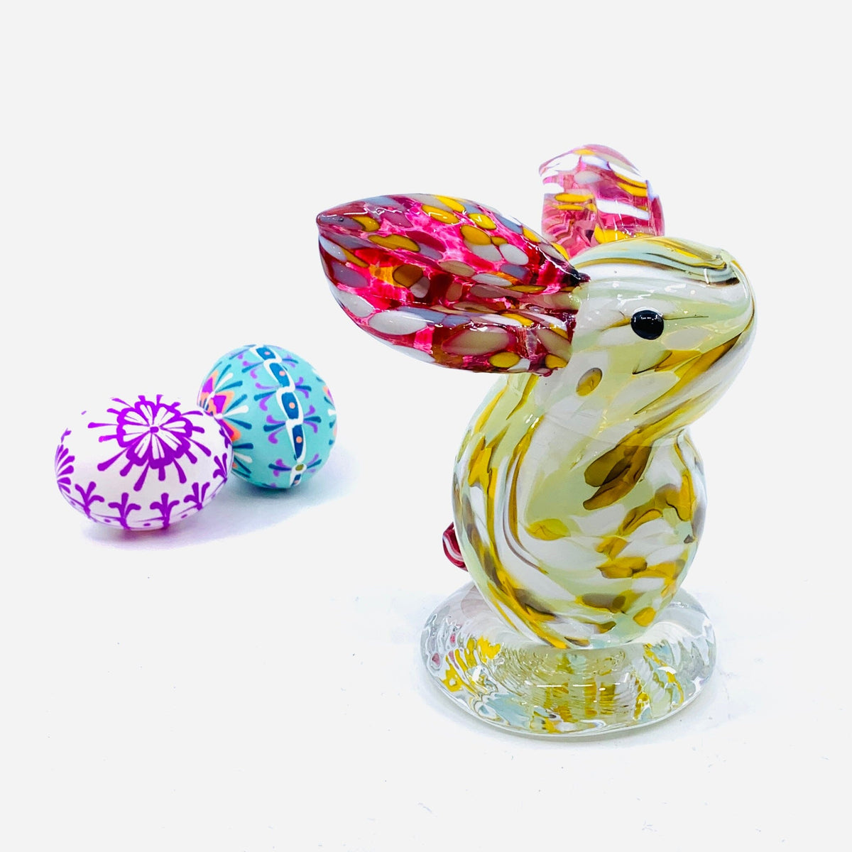 Daily Bunny 77 - Bella Gabby Luke Adams Glass Blowing Studio 