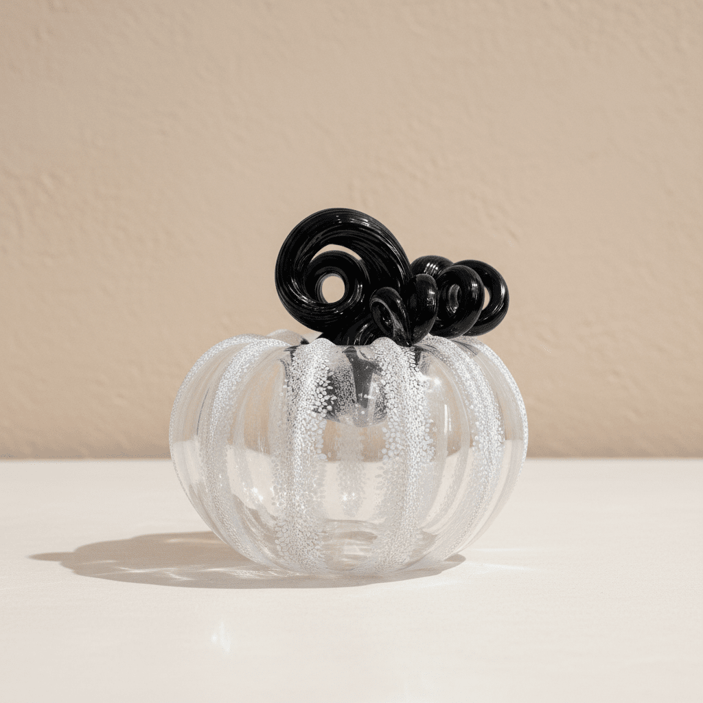 Daily Pumpkin 13 Squat Gabby Luke Adams Glass Blowing Studio 