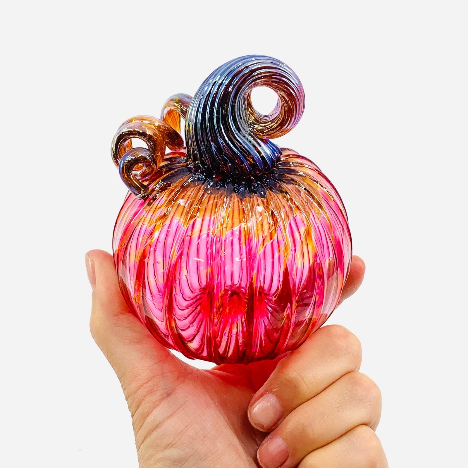 Daily Pumpkin 2051 Mini Gabby Luke Adams Glass Blowing Studio 