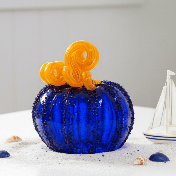 Daily Pumpkin 2595 Squat Gabby Luke Adams Glass Blowing Studio 