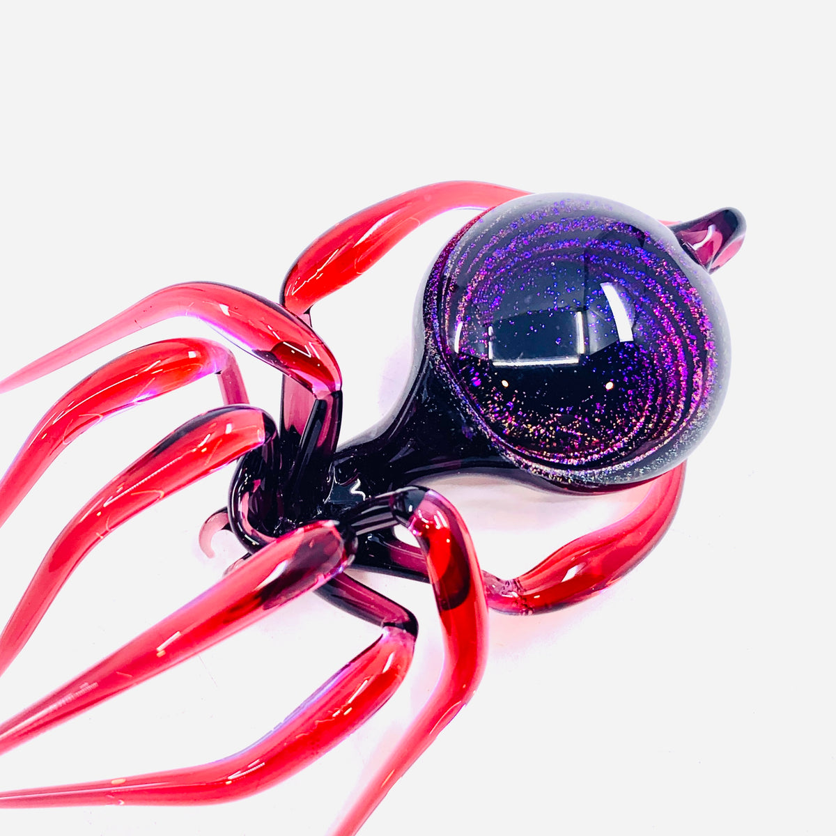 Glass Galaxy Spider Ornament, 27