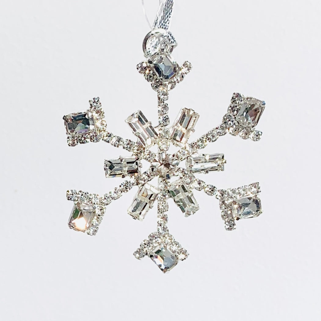 Snowflake Rhinestone Ornament 5