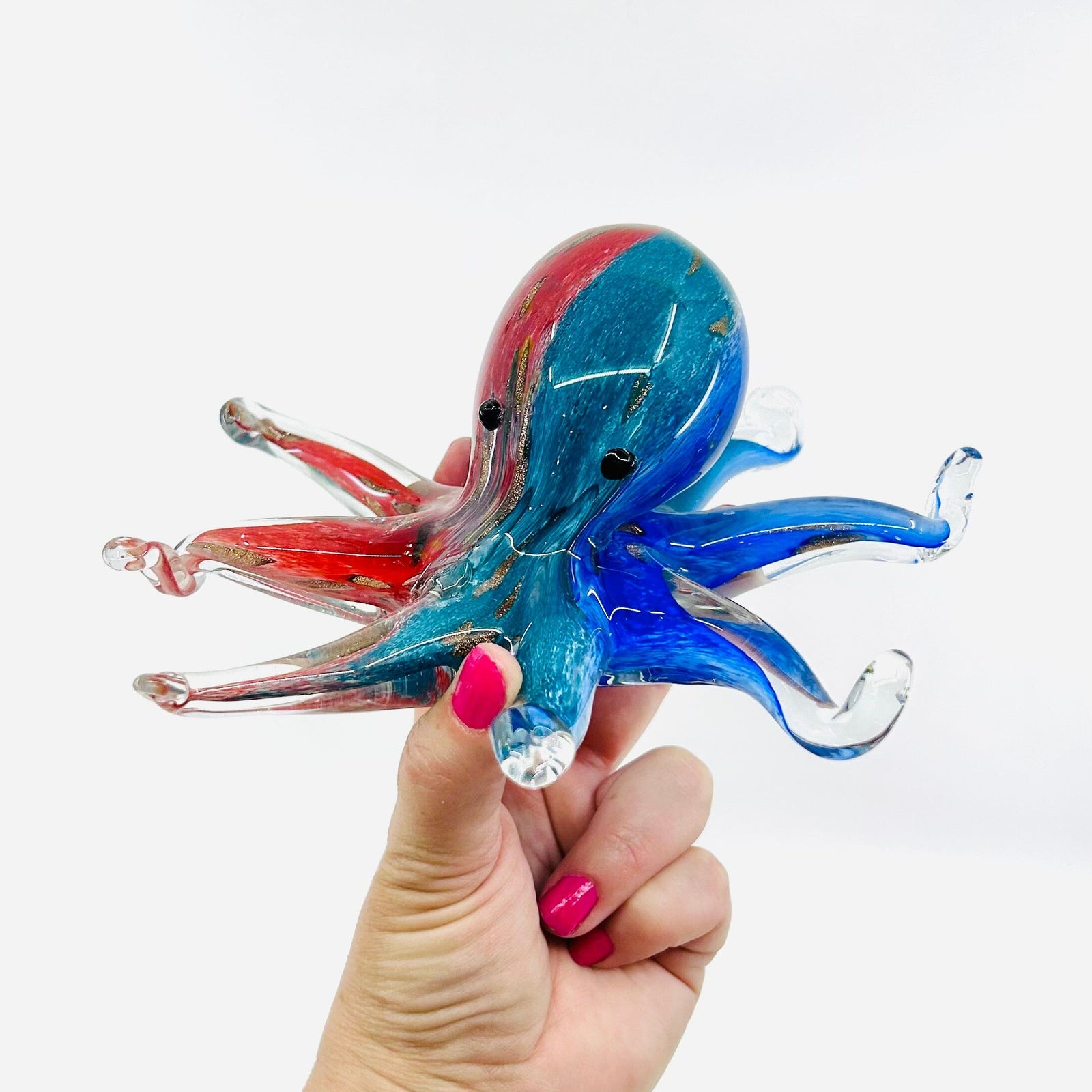 Multi Color Octopus Paperweight Decor Chesapeake Bay 