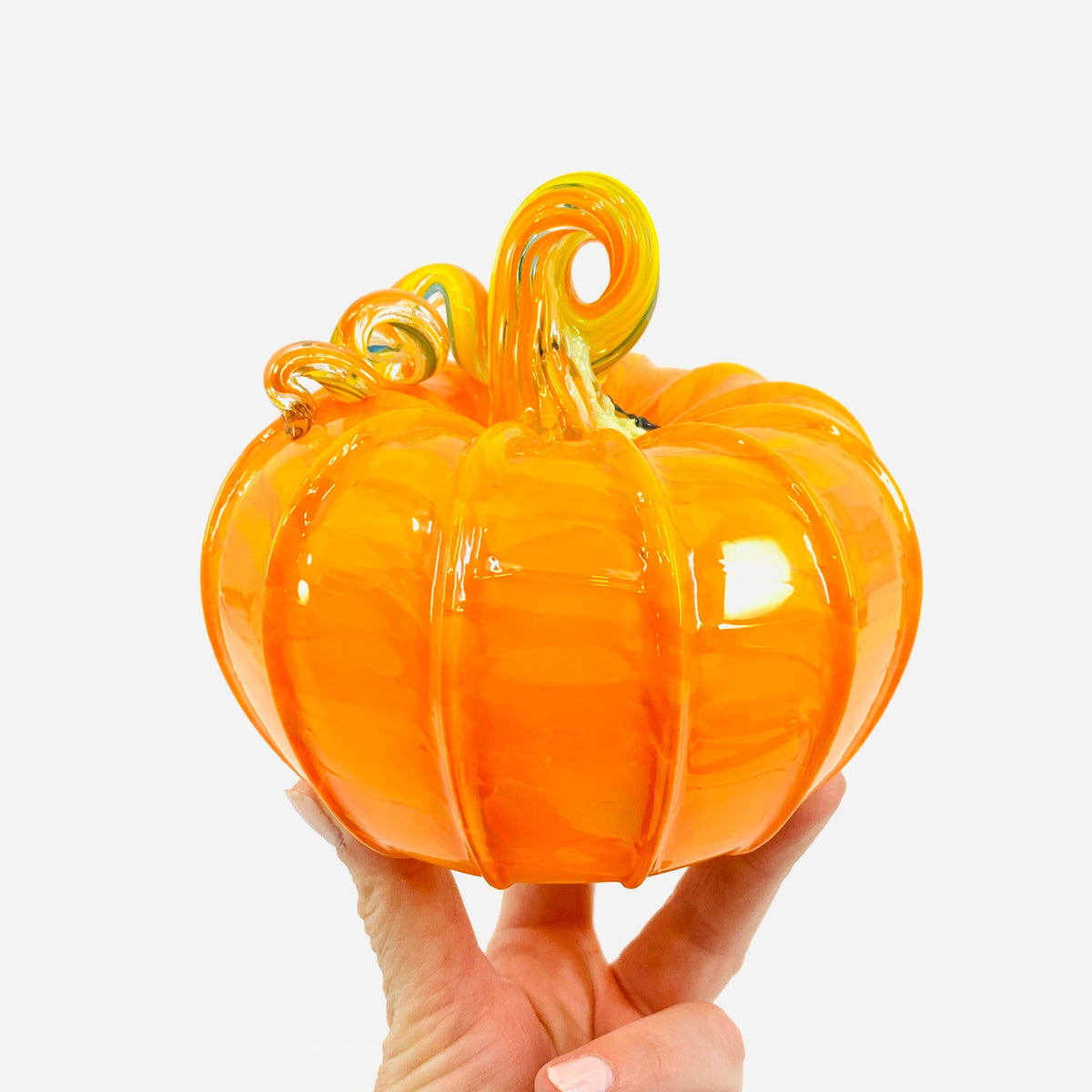 Daily Pumpkin 3736 Squat Gabby Luke Adams Glass Blowing Studio 