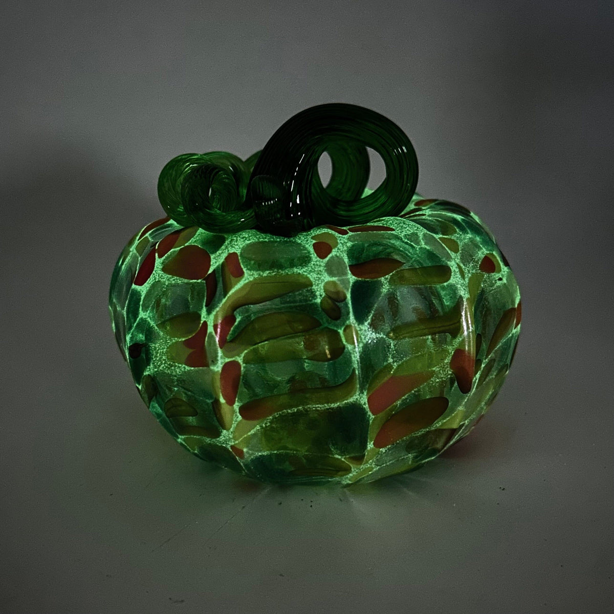 Daily Glow Pumpkin 88 Fall Squat Daily Pumpkin Luke Adams Glass Blowing Studio 