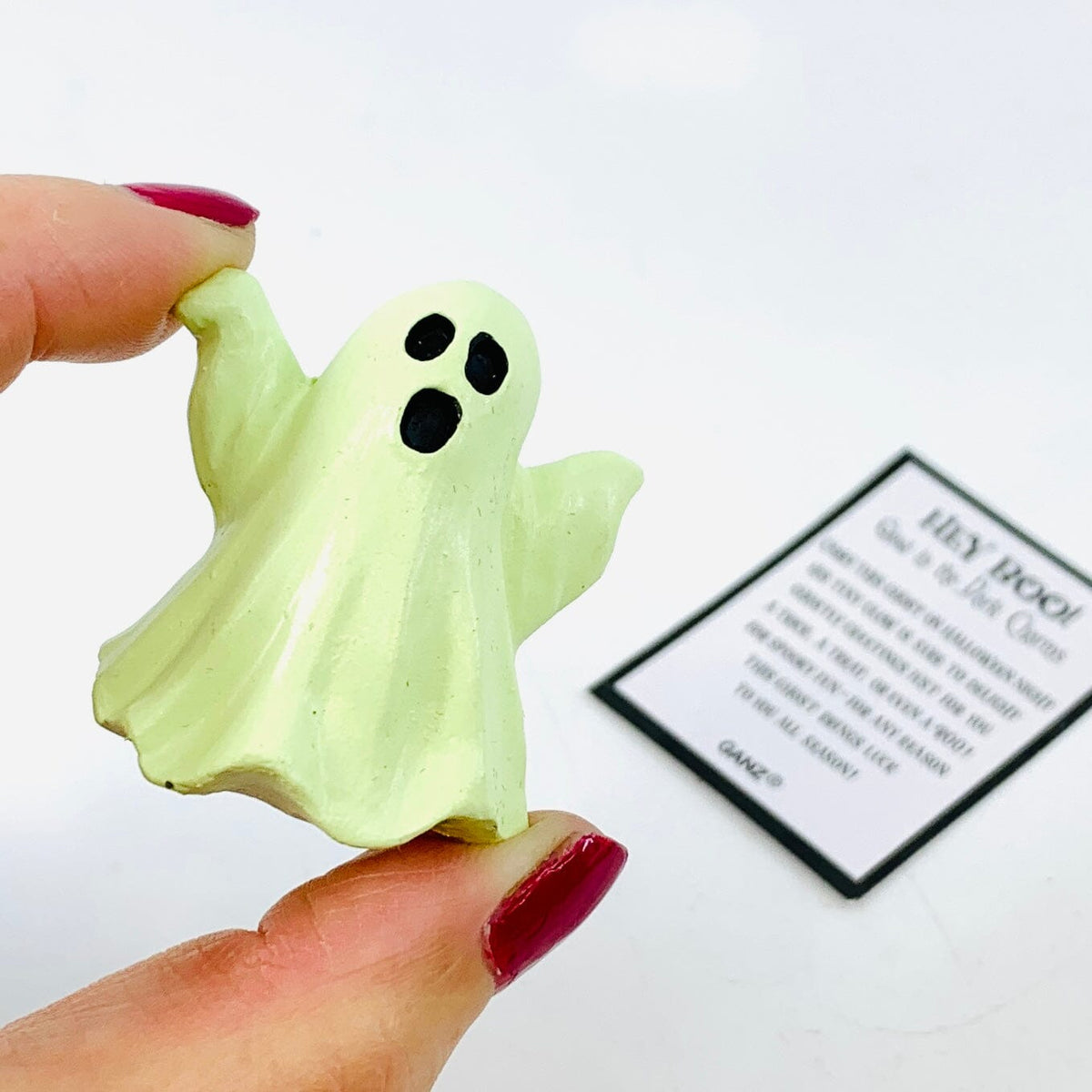 Hey Boo Glow in the Dark Charm - PT 140 GANZ 