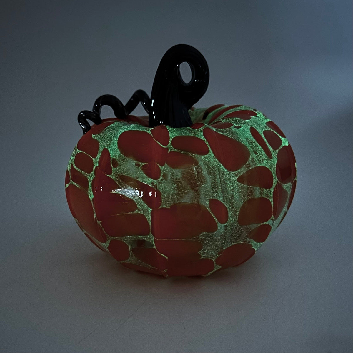 Daily Glow Pumpkin 518 Fall Squat Daily Pumpkin Luke Adams Glass Blowing Studio 