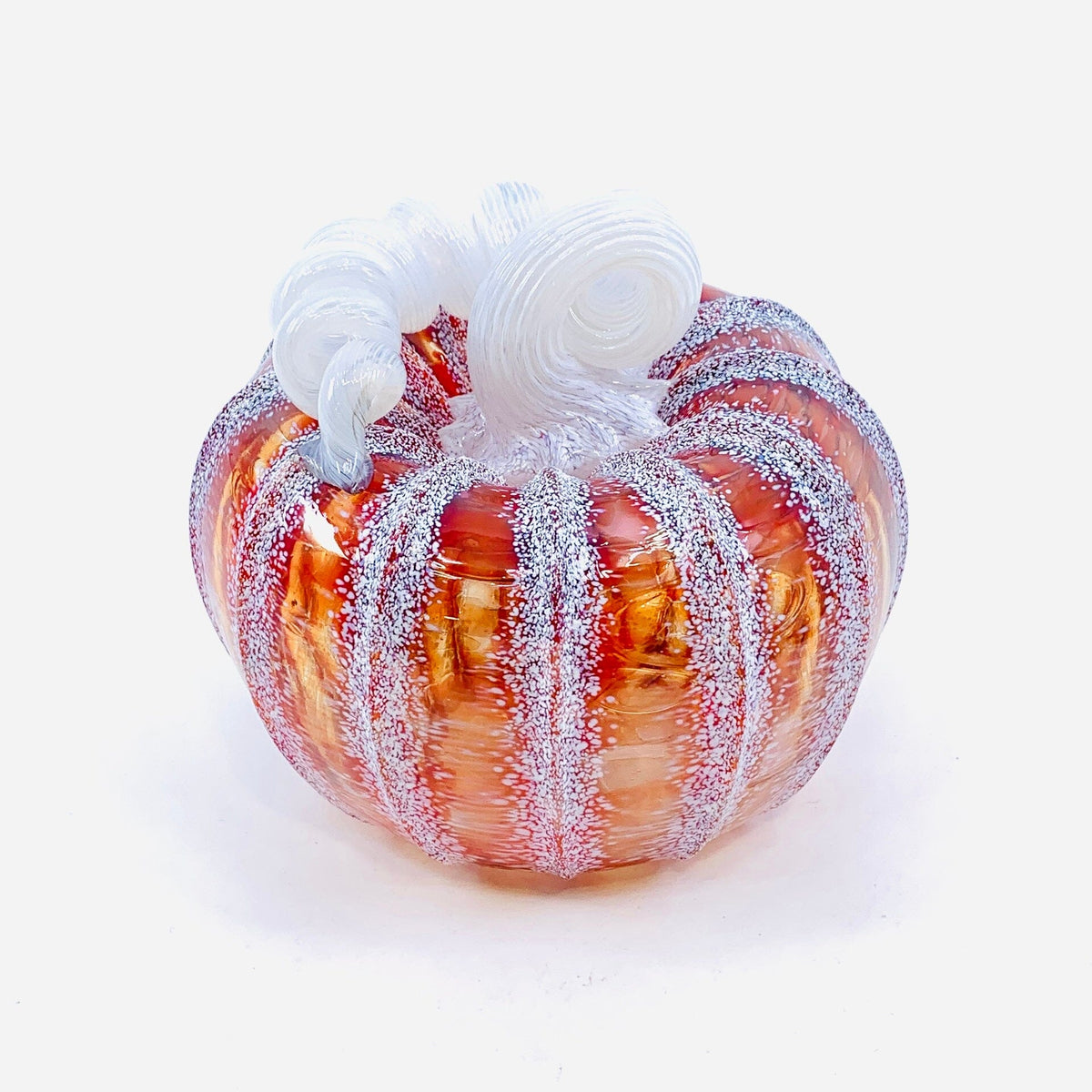 Daily Pumpkin 2337 Squat Gabby Luke Adams Glass Blowing Studio 