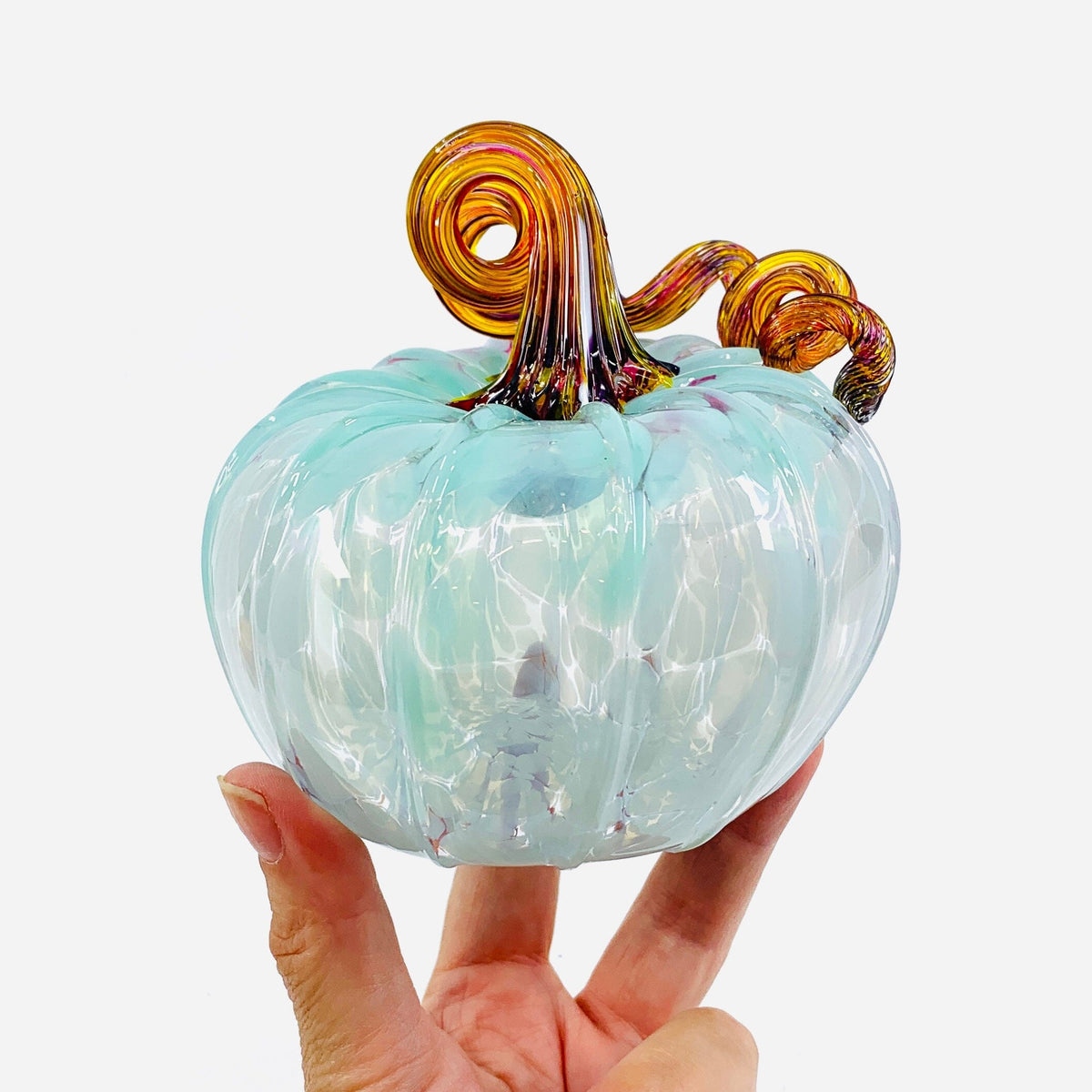 Daily Pumpkin 2695 Squat Gabby Luke Adams Glass Blowing Studio 